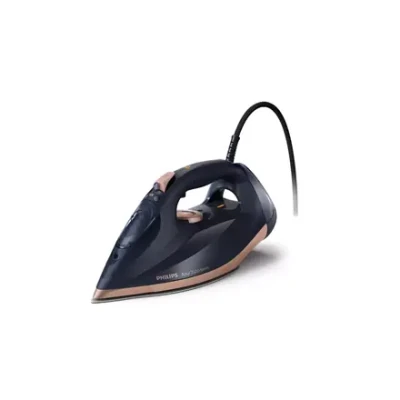 Philips  |  DST7510 / 80  |  Steam Iron  |  3200 W  |  Water tank capacity 300 ml  |  Continuous steam 55 g / min  |  Steam boost performance 260 g / min  |  Blue / Gold