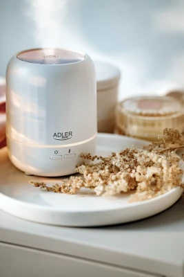 Adler  |  Ultrasonic aroma diffuser 3in1  |  AD 7968  |  Ultrasonic  |  Suitable for rooms up to 25 m²  |  White