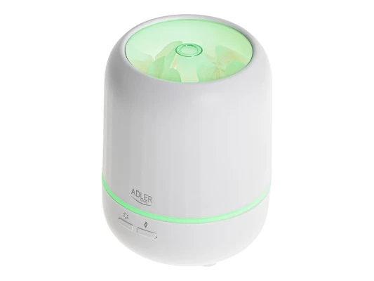 Adler  |  Ultrasonic aroma diffuser 3in1  |  AD 7968  |  Ultrasonic  |  Suitable for rooms up to 25 m²  |  White