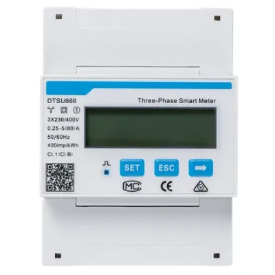 SUNGROW  |  SEM DTSU666 80A Three Phase Smart Meter  |  BB002821