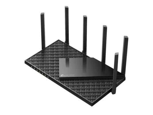 AXE5400 Tri-Band Gigabit Wi-Fi 6E маршрутизатор  |  Archer AXE75  |  802.11ax  |  10 / 100 / 1000 Mbit / s  |  Ethernet LAN (RJ-45) порты 4  |  Поддержка Mesh Да  |  MU-MiMO Нет  |  Мобильный широкополосный доступ Нет  |  Тип антенны Внешняя  |  1