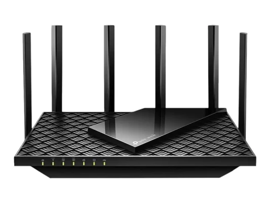 AXE5400 Tri-Band Gigabit Wi-Fi 6E маршрутизатор  |  Archer AXE75  |  802.11ax  |  10 / 100 / 1000 Mbit / s  |  Ethernet LAN (RJ-45) порты 4  |  Поддержка Mesh Да  |  MU-MiMO Нет  |  Мобильный широкополосный доступ Нет  |  Тип антенны Внешняя  |  1