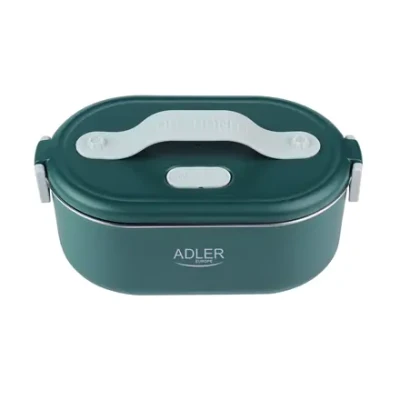 Adler  |  Sildāms ēdienu trauks  |  AD 4505g  |  Jauda 0.8 L  |  Materiāls Nerūsējošais tērauds / Plastmasa  |  Zaļš
