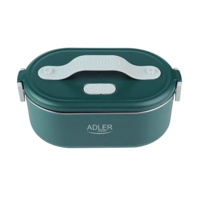 Adler  |  Sildāms ēdienu trauks  |  AD 4505g  |  Jauda 0.8 L  |  Materiāls Nerūsējošais tērauds / Plastmasa  |  Zaļš