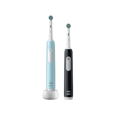Oral-B  |  Electric Toothbrush  |  Pro Series 1 Duo  |  Rechargeable  |  For adults  |  Number of brush heads included 2  |  Number of teeth brushing modes 3  |  Blue / Black