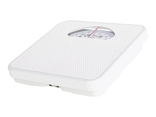 Adler  |  Mechanical Bathroom Scale  |  AD 8179w  |  Maximum weight (capacity) 136 kg  |  Accuracy 1000 g  |  White