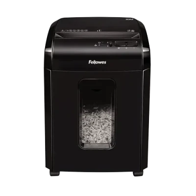 Powershred  |  10M  |  Melns  |  19 L  |  Kredītkaršu šķēle  |  Papīra apstrādes standarts / izeja 10 lapas uz reizi  |  Mikro-griezēja šķēlējs  |  Garantija 24 mēneši