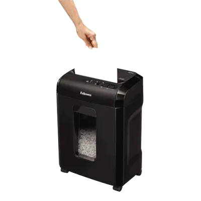 Powershred  |  10M  |  Melns  |  19 L  |  Kredītkaršu šķēle  |  Papīra apstrādes standarts / izeja 10 lapas uz reizi  |  Mikro-griezēja šķēlējs  |  Garantija 24 mēneši