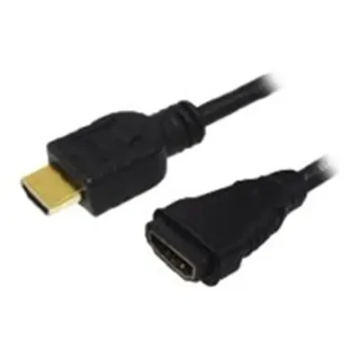 Logilink  |  HDMI Cable Type A Male - HDMI Type A Female  |  CH0056  |  HDMI Type A Female  |  HDMI Type A Male  |  HDMI to HDMI  |  2 m