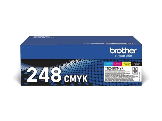 Brother TN-248VAL  |  Toner cartridge, Value pack with all 4 toners