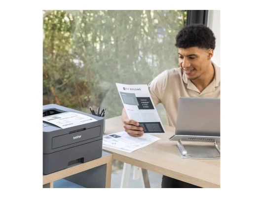 Brother HL-L2445DW  |  Моно  |  Лазерный  |  Wi-Fi  |  Черный