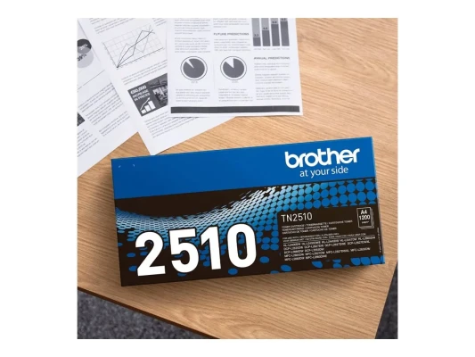 Картридж тонера Brother  |  TN-2510  |  Картридж тонера  |  Черный