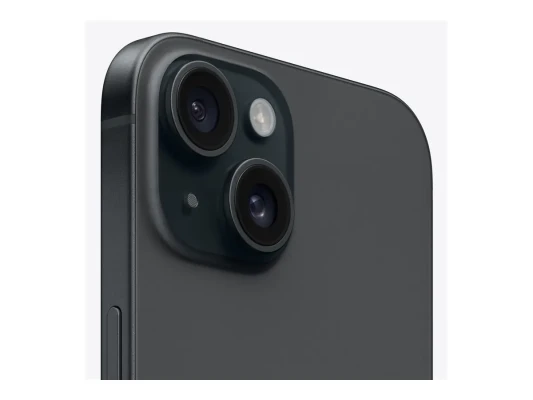 Apple  |  iPhone 15  |  Черный  |  6.1 "  |  Super Retina XDR  |  2556 x 1179 пикселей  |  A16 Bionic  |  Внутренняя ОЗУ 6 ГБ  |  128 ГБ  |  Двойная SIM-карта  |  4G  |  Разрешение основной камеры 48+12 МП  |  Разрешение вспомогательной камеры 12 МП  |  i
