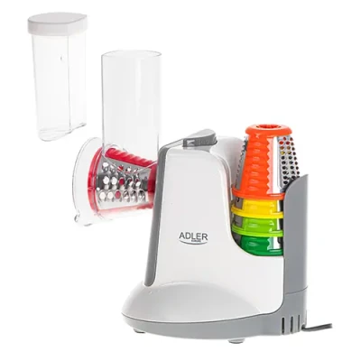 Adler  |  Vegetable Slicer  |  AD 4815  |  White / Grey  |  150 W