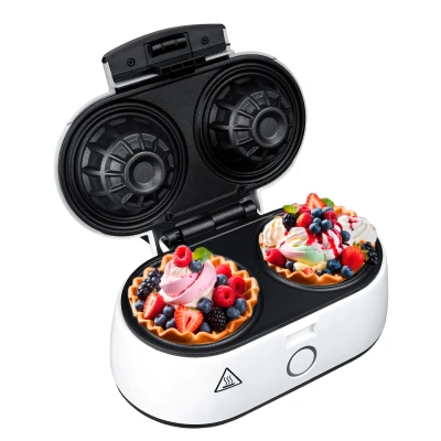 Adler  |  Waffle Bowl Maker  |  AD 3062  |  1000 W  |  Number of pastry 2  |  Bowl  |  White