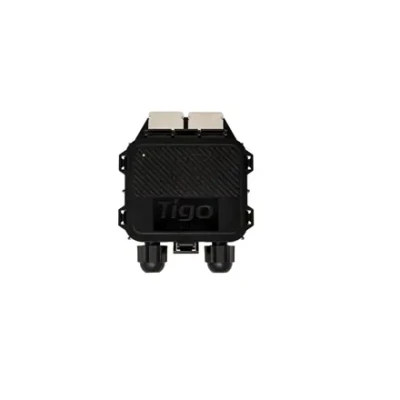 Tigo  |  Access Point (TAP)  |  Wirelessly communicates directly with TS4 units; Easy installation on the module frame without tools