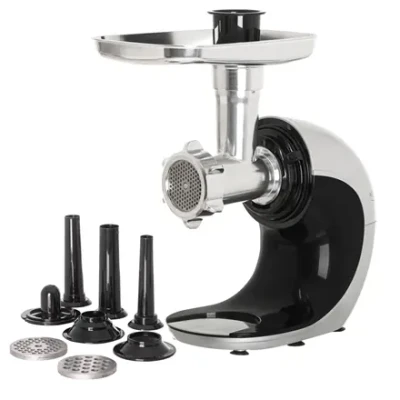 Adler  |  Slow-speed juicer 3in1 - Meat mincer, Juicer, Vegetable grater  |  AD 4131  |  Type Slow Juicer  |  Stainless Steel  |  150 W  |  Number of speeds 1  |  90-105 RPM