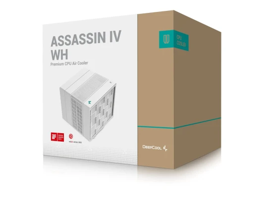Deepcool  |  Assassin IV WH  |  CPU Air Cooler  |  Intel & AMD  |  White