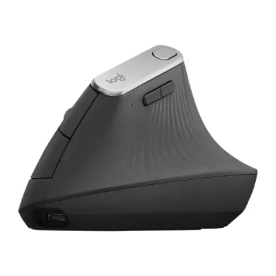 Logitech  |  Ergonomic Mouse  |  MX VERTICAL  |  USB, Bluetooth  |  Graphite  |  Wireless connection