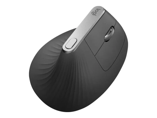 Logitech  |  Ergonomic Mouse  |  MX VERTICAL  |  USB, Bluetooth  |  Graphite  |  Wireless connection