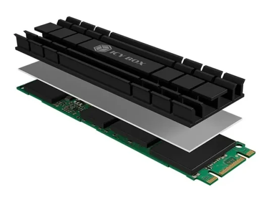 Raidsonic  |  ICY BOX  |  Heat Sink Set for M.2 SSD