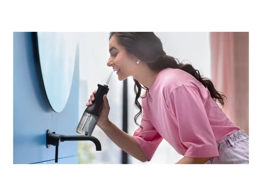 Philips  |  Oral Irrigator  |  HX3826 / 33 Sonicare Power Flosser  |  Cordless  |  250 ml  |  Number of heads 1  |  Black