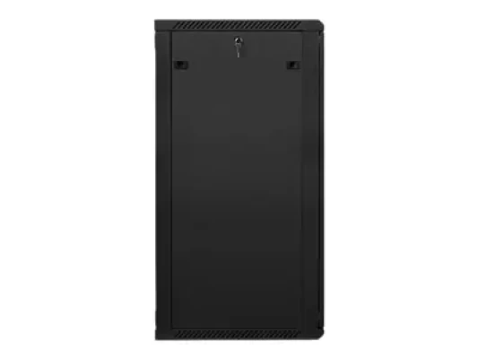 Lanberg  |  Rack cabinet 19" wall-mount 27U / 600x600 (flat pack)  |  WF01-6627-10B  |  Black