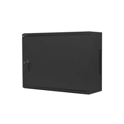 Lanberg  |  Rack cabinet 19" wall-mount 4U+3U / 540x200 low-profile  |  WAF1-5203-04-00B  |  Black