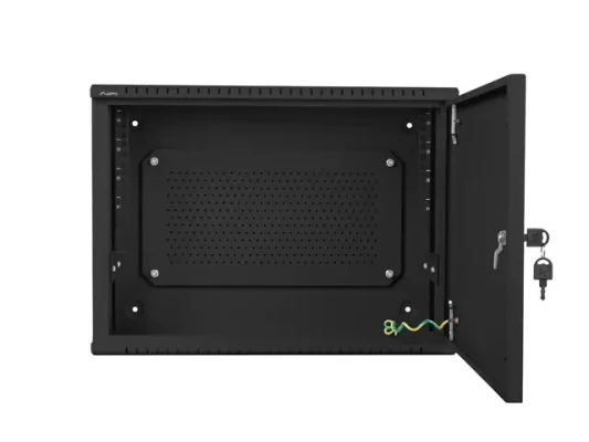 Lanberg  |  Rack cabinet 19" wall-mount 4U+3U / 540x200 low-profile  |  WAF1-5203-04-00B  |  Black