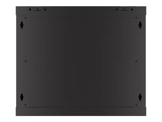 Lanberg  |  Rack cabinet 19" wall-mount 9U / 600x450 with perforated door (flat pack)  |  WF01-6409-23B  |  Black