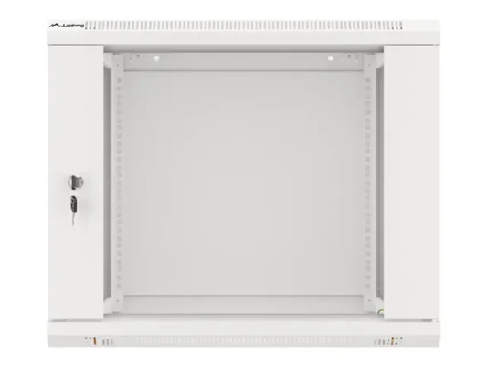 Lanberg  |  Раковина 19" настенная 9U / 600x600 (в упаковке) со стеклянной дверью  |  WF01-6609-10S  |  Серый