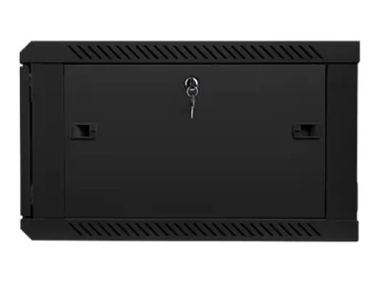Lanberg  |  Rack skapja 19" pievienojams pie sienas 6U / 600x600 (plakanā iepakojumā)  |  WF01-6606-10B  |  Melns