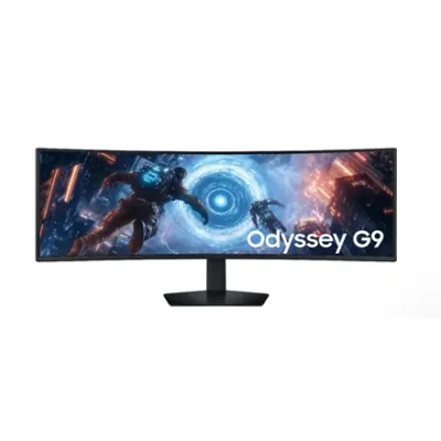 Samsung  |  LS49FG910EUXEN  |  49 "  |  VA  |  DQHD  |  32:9  |  144 Hz  |  1 ms  |  5120 x 1440 pikseļi  |  350 cd / m²  |  HDMI portu skaits 2  |  Melns