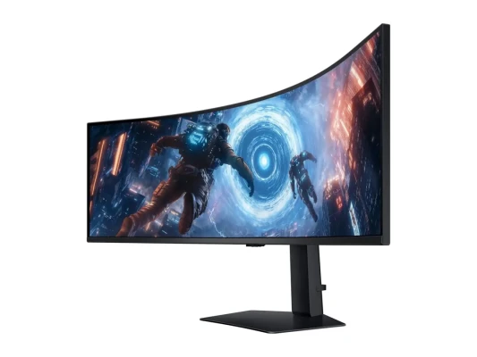 Samsung  |  LS49FG910EUXEN  |  49 "  |  VA  |  DQHD  |  32:9  |  144 Hz  |  1 ms  |  5120 x 1440 pikseļi  |  350 cd / m²  |  HDMI portu skaits 2  |  Melns