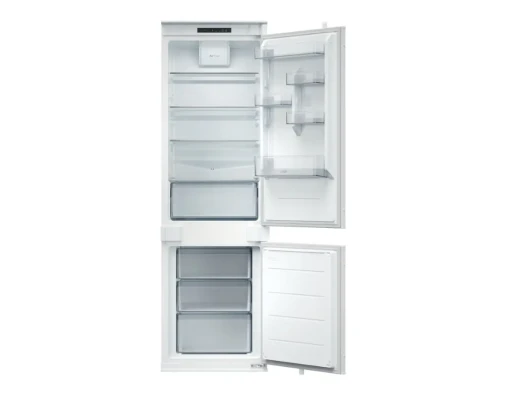 Candy Refrigerator  |  ECNBQL3518EV  |  Energy efficiency class E  |  Built-in  |  Combi  |  Height 177.3 cm  |  Fridge net capacity 194 L  |  Freezer net capacity 74 L  |  35 dB  |  White