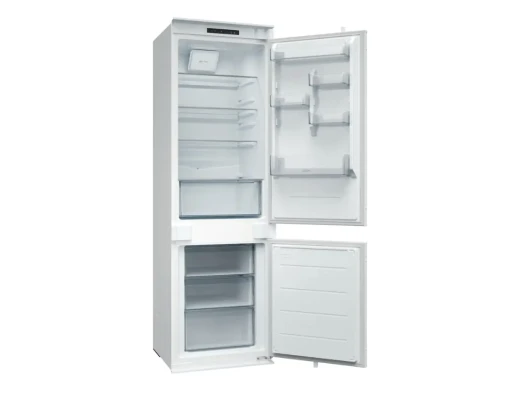 Candy Refrigerator  |  ECNBQL3518EV  |  Energy efficiency class E  |  Built-in  |  Combi  |  Height 177.3 cm  |  Fridge net capacity 194 L  |  Freezer net capacity 74 L  |  35 dB  |  White