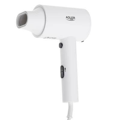 Adler Wall-Mount Hair Dryer  |  AD 2285  |  2000 W  |  Number of temperature settings 3  |  White