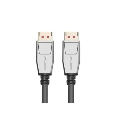 Lanberg DisplayPort M / M Cable 20 PIN V1.4 8K 60HZ  |  CA-DPDP-20CU-0010-BK  |  1 m