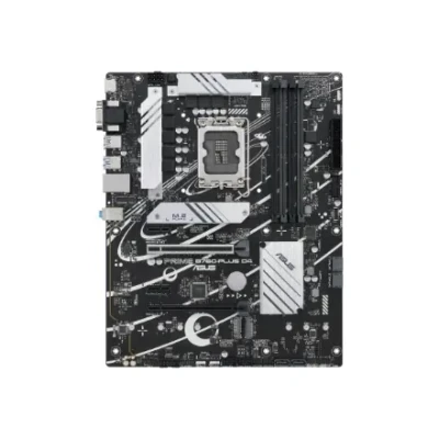 Asus  |  PRIME B760-PLUS D4  |  Processor family Intel  |  Processor socket LGA1700  |  DDR4  |  Supported hard disk drive interfaces M.2, SATA  |  Number of SATA connectors 4