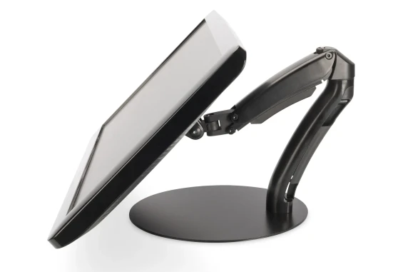Digitus  |  Desk Mount  |  Universal LED / LCD Monitor Stand with Gas Spring  |  Tilt, swivel, height adjustment, rotate  |  Black