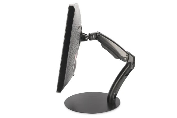 Digitus  |  Desk Mount  |  Universal LED / LCD Monitor Stand with Gas Spring  |  Tilt, swivel, height adjustment, rotate  |  Black