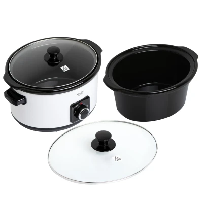 Adler  |  Slow Cooker  |  AD 6413w  |  290 W  |  5.8 L  |  Number of programs 3  |  White
