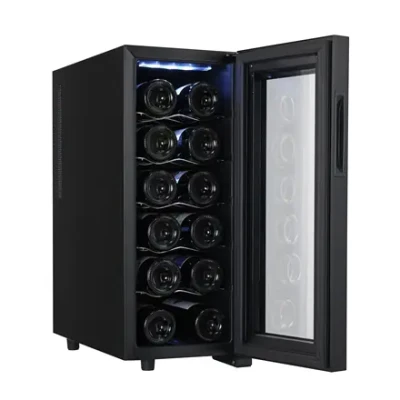 Adler  |  Beverage Pantry  |  AD 8083  |  Energy efficiency class G  |  Free standing  |  Bottles capacity 12  |  Black