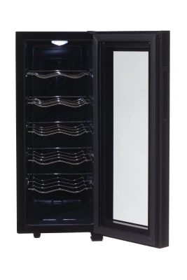 Adler  |  Beverage Pantry  |  AD 8083  |  Energy efficiency class G  |  Free standing  |  Bottles capacity 12  |  Black