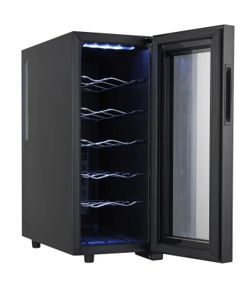 Adler  |  Beverage Pantry  |  AD 8083  |  Energy efficiency class G  |  Free standing  |  Bottles capacity 12  |  Black