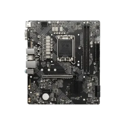 MSI  |  PRO H610M-G  |  Processor family Intel  |  Processor socket LGA1700  |  DDR5  |  Supported hard disk drive interfaces SATA, M.2  |  Number of SATA connectors 4