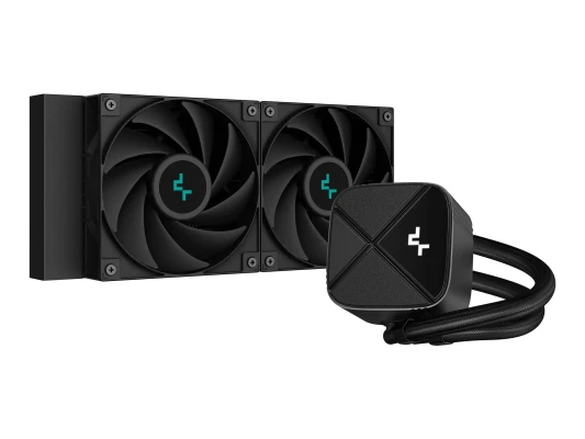 Deepcool  |  LS520S Zero Dark  |  Digital Liquid CPU Cooler  |  Intel & AMD