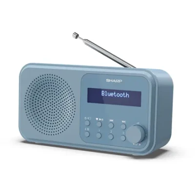 Sharp  |  Tokyo Digital Radio  |  DR-P420(BL)  |  Bluetooth  |  Blue  |  Portable  |  Wireless connection