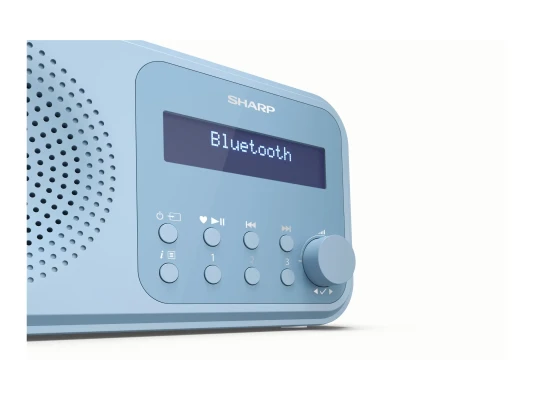 Sharp  |  Tokyo Digital Radio  |  DR-P420(BL)  |  Bluetooth  |  Blue  |  Portable  |  Wireless connection