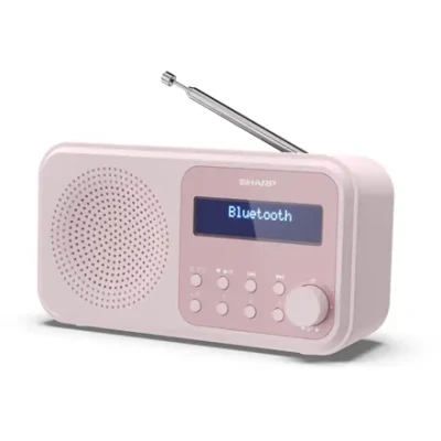 Sharp  |  Токийское цифровое радио  |  DR-P420(PK)  |  Bluetooth  |  Розовый  |  Портативное  |  Беспроводное соединение